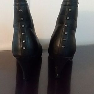 Stud back booties